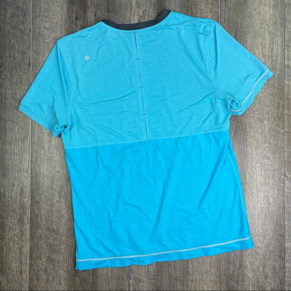 lululemon athletica Other - lululemon Blue Precise T Shirt Men’s Size Large